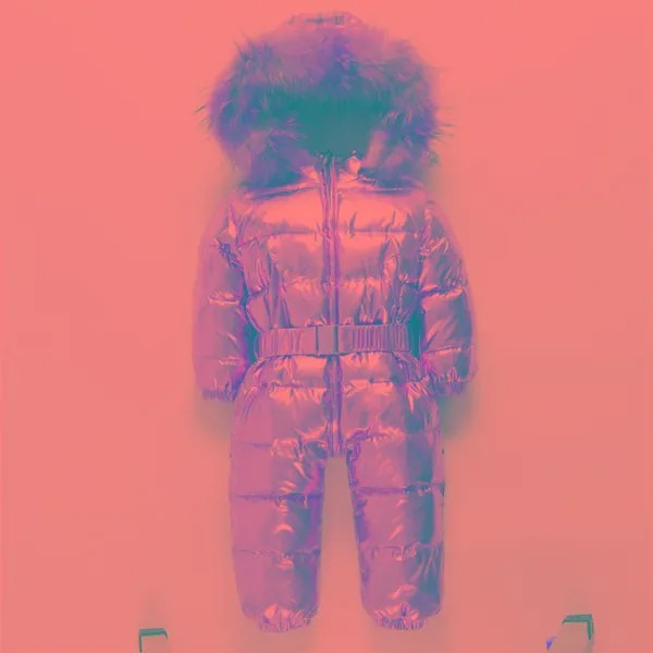 Россия, зимняя куртка, Детская куртка-пуховик для детей, начинающих ходить; Джинсовые штаны с вельветом для детей Детские плотные теплые пал...