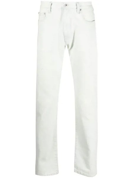 Off-White джинсы Diag кроя слим
