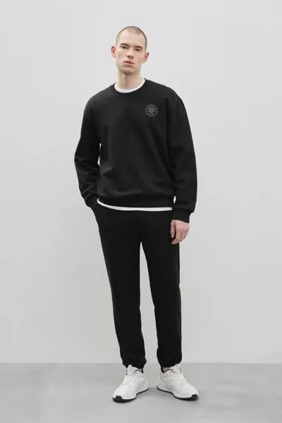 Спортивные брюки мужские Finn Flare FAC23015 черные 2XL