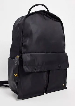 Черный рюкзак в утилитарном стиле Farah-Черный цвет