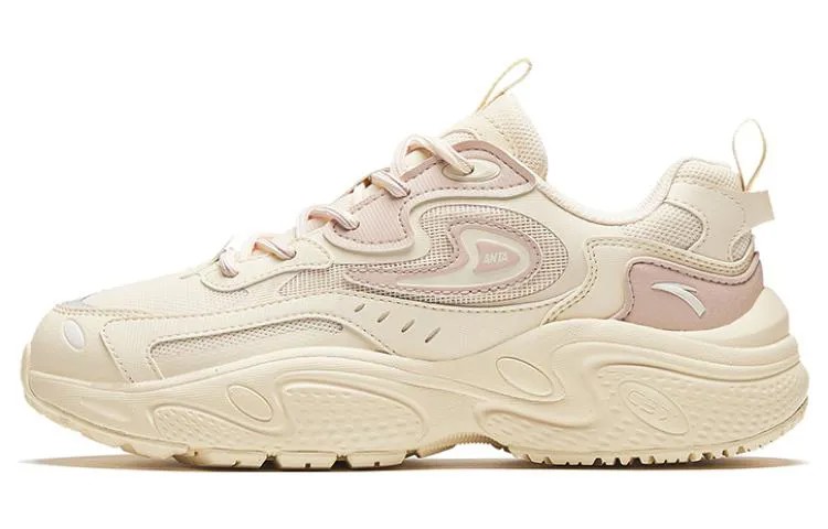 Кроссовки ANTA Chunky Sneakers Women's Low-top White, цвет Off White