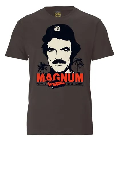 Рубашка LOGOSHIRT Magnum, серый