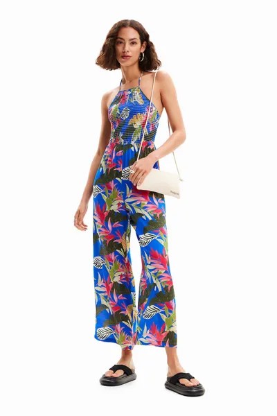 Комбинезон с принтом Desigual, зеленый