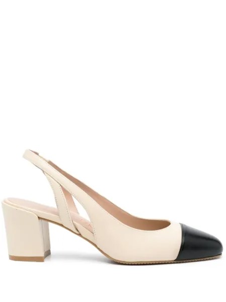 Stuart Weitzman туфли Sleek 50, нейтральный цвет