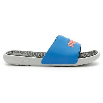 Синие повседневные сандалии для мальчиков Puma Cool Cat Glxy2 Slide Youth Boys 38948801