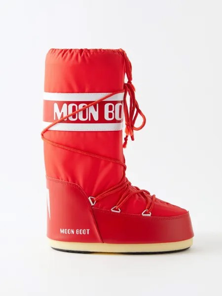 Зимние ботинки icon Moon Boot, красный