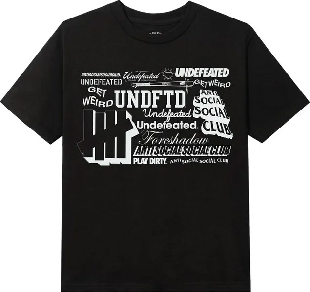 Футболка Anti Social Social Club Origin Story Tee 'Black', черный