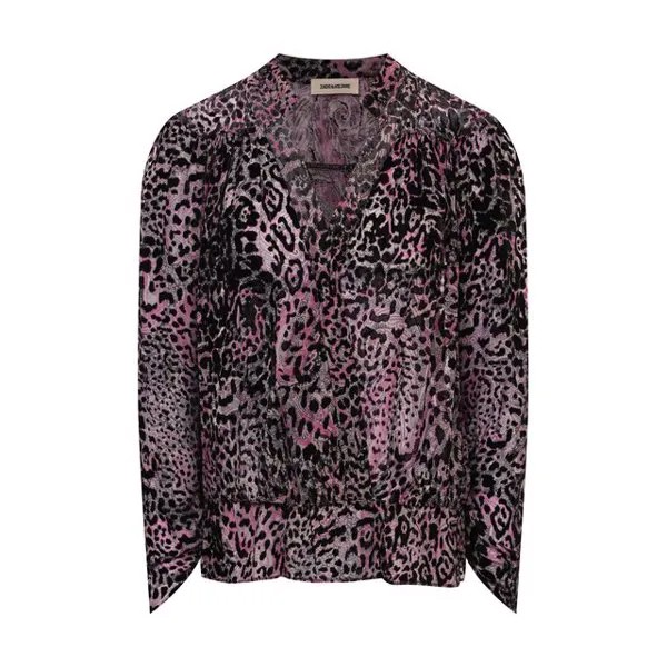 Блузка из вискозы и шелка Zadig&Voltaire