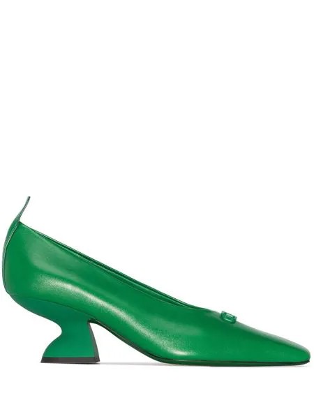 Salvatore Ferragamo туфли-лодочки на скульптурном каблуке