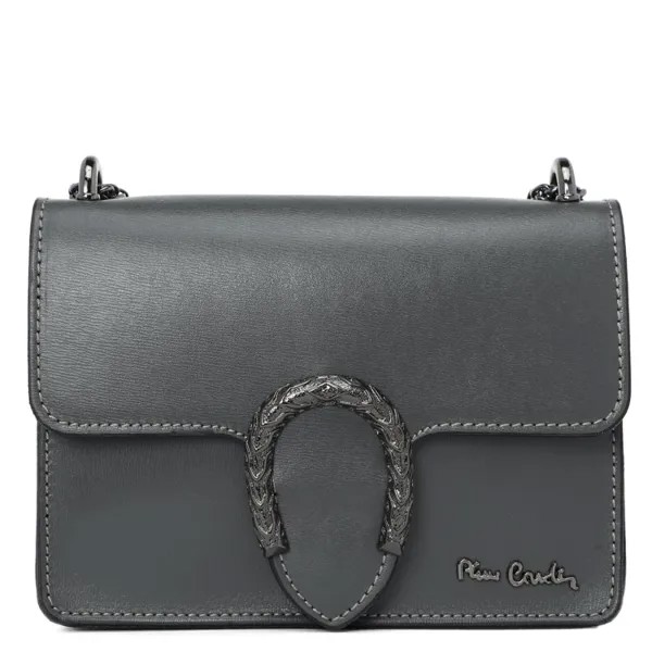 Сумка женская Pierre Cardin 1924 BOX серый, 15х20х6 см