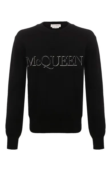 Хлопковый свитер Alexander McQueen