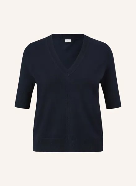 Трикотажная рубашка S.Oliver Black Label, синий
