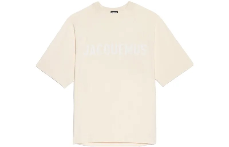 Футболка мужская бежевая Jacquemus, бежевый