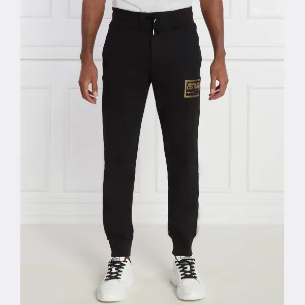 Спортивные брюки оверсайз Versace, черный