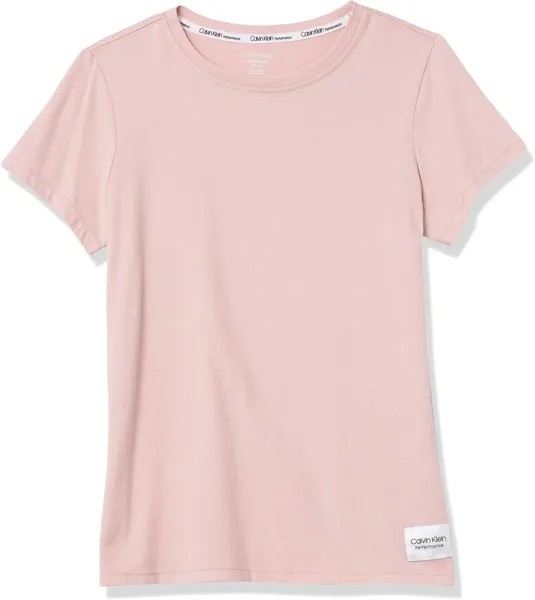 Женская футболка премиум-класса с круглым вырезом (стандарт и плюс) Calvin Klein, цвет Secret