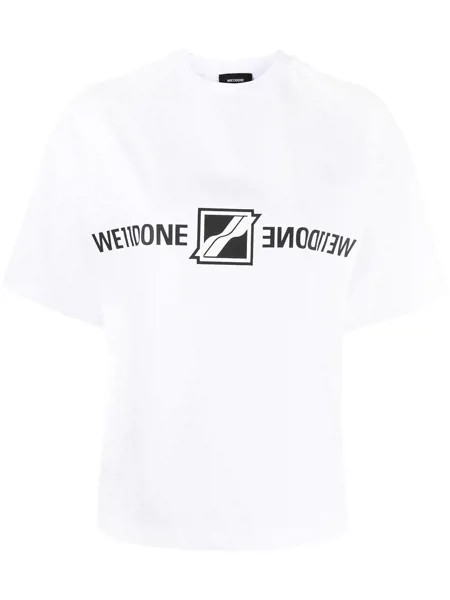 We11done футболка с логотипом