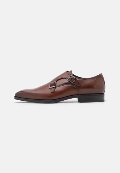 Слипоны Smart BOSS THEON MONK, цвет medium brown