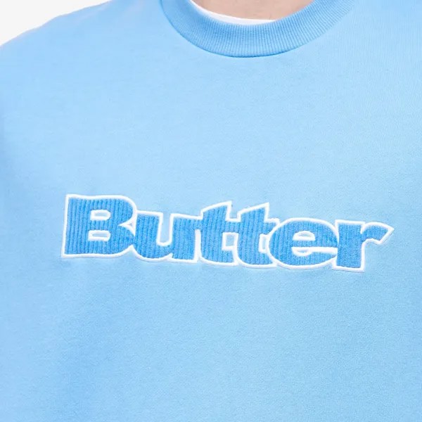 Свитшот с круглым вырезом и логотипом Butter Goods