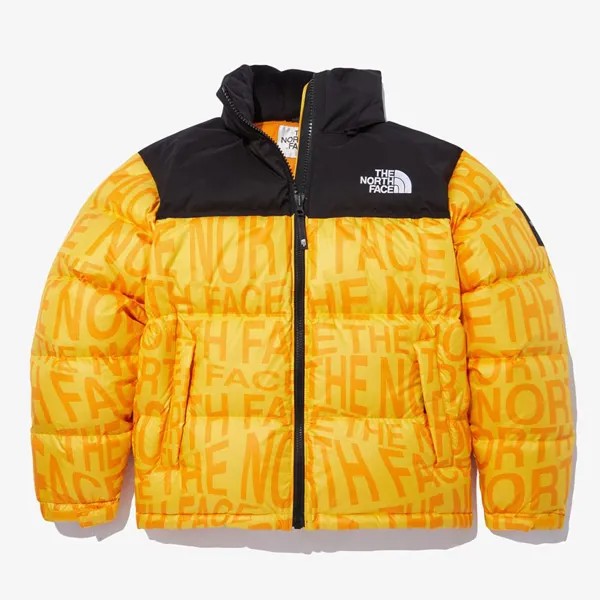 THE NORTH FACE NJ1DN51N White Label Новинка Пуховик с принтом