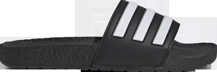 Сандалии Adidas Adilette Boost Slides 'Black White Stripes', черный
