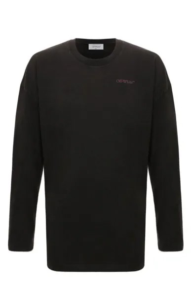 Хлопковый лонгслив Off-White