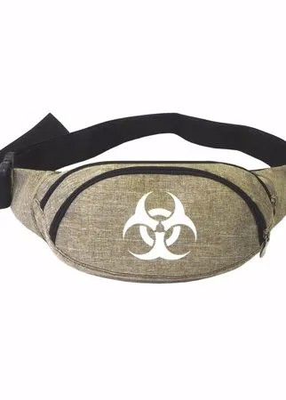 Поясная сумка мужская CROSS CASE CC-4020, бежевый