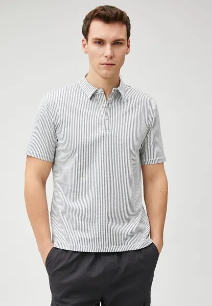 Рубашка-поло SHORT SLEEVE Koton, цвет grey