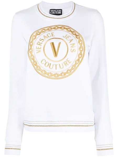 Versace Jeans Couture толстовка с логотипом VLogo