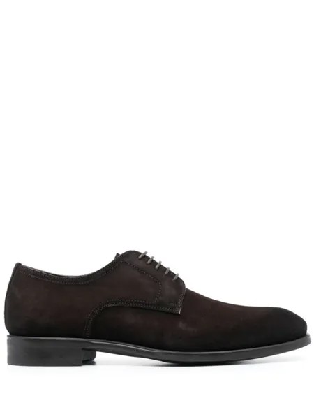 Magnanni дерби с миндалевидным носком, коричневый