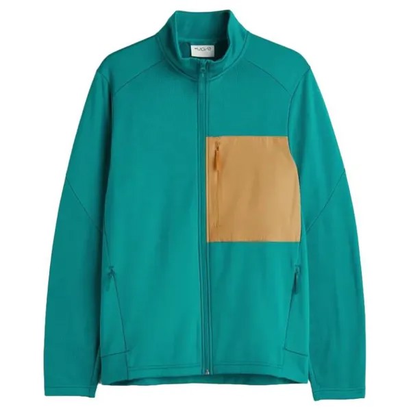 Куртка H&M Mid Layer, бирюзовый