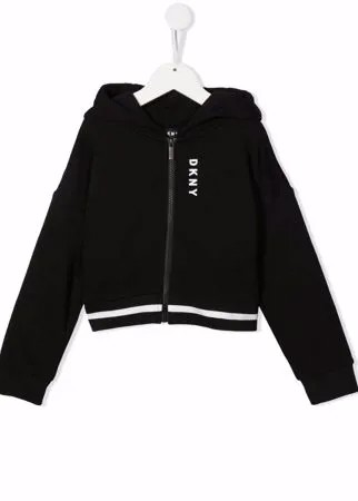 Dkny Kids худи на молнии с логотипом