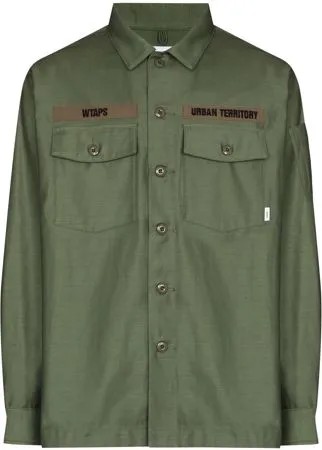 WTAPS рубашка в стиле милитари