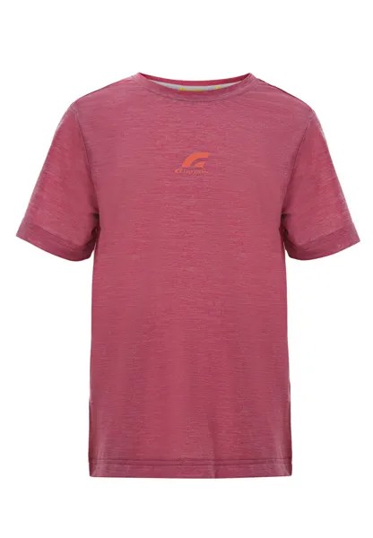 Футболка GIORDANO junior, крапчатый красный