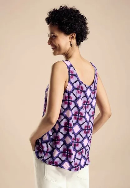 Топ Mit Print Street One, сирень