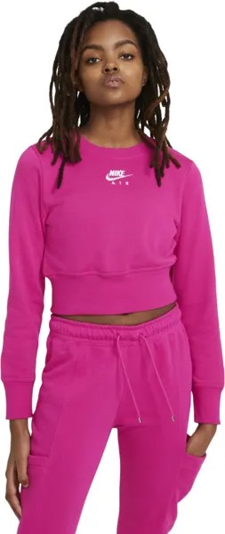 Свитшот женский Nike W Sportswear Air Crew Fleece Sweatshirt розовый M