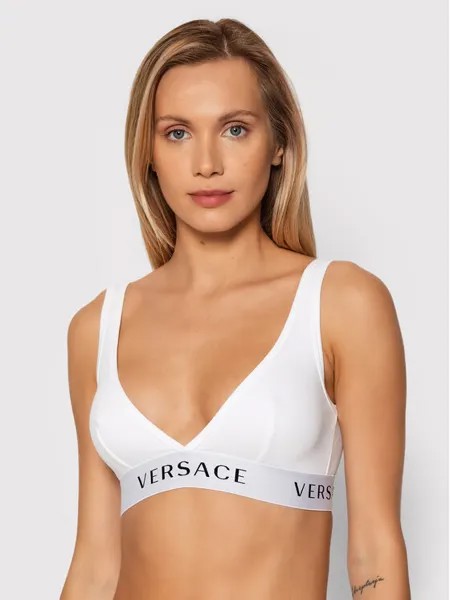 Бюстгальтер без косточек Versace, белый