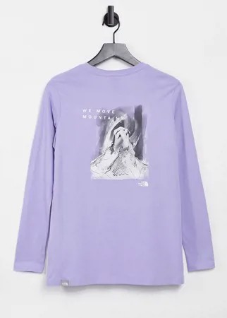 Фиолетовый лонгслив The North Face Internatonal Women's Day