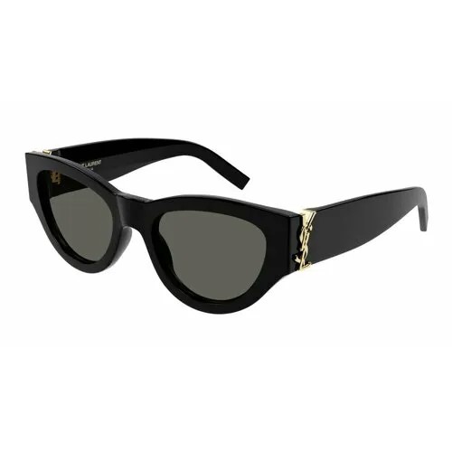 Солнцезащитные очки Saint Laurent, серый