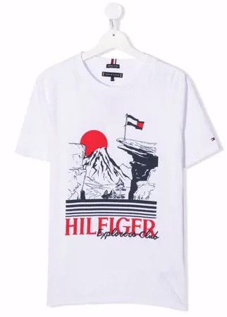 Tommy Hilfiger Junior футболка Explorer с принтом