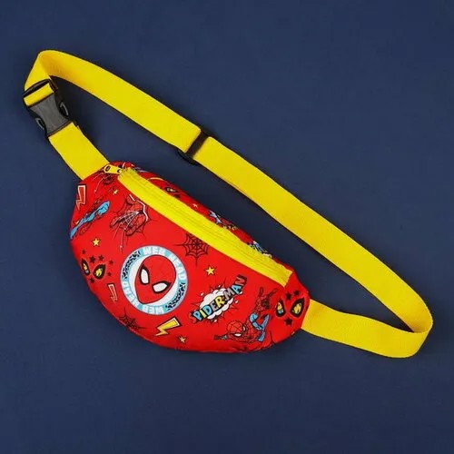Сумка поясная Marvel, желтый