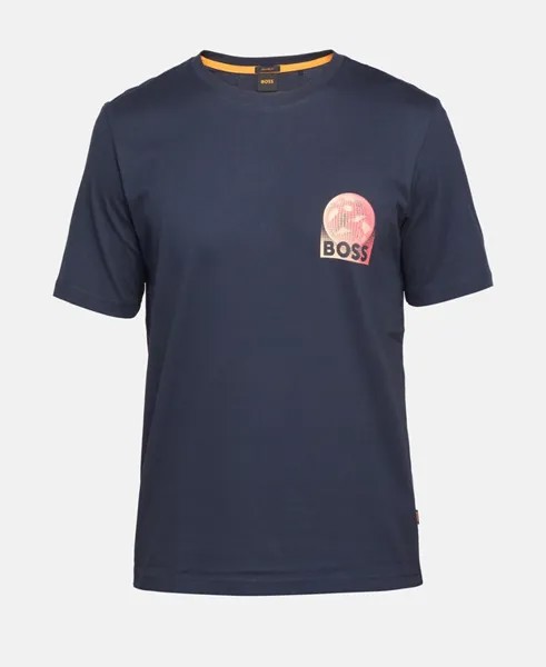 Футболка Boss Orange, темно-синий