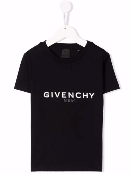 Givenchy Kids футболка с логотипом