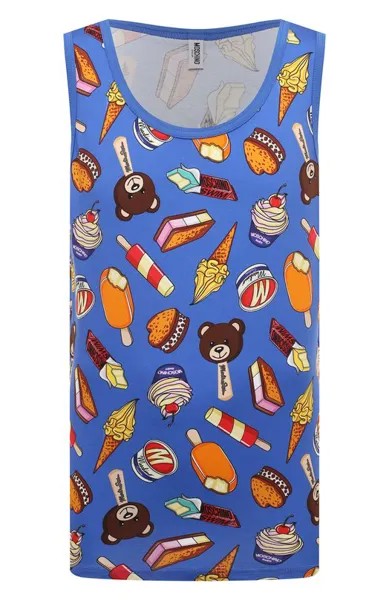 Хлопковая майка Moschino