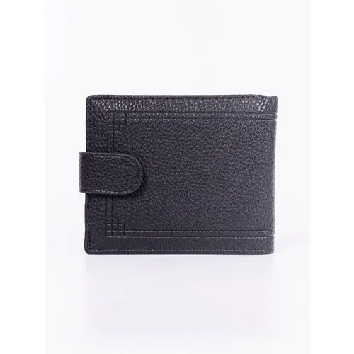 Кошелек Skin, фактура перфорированная, black