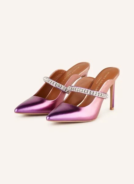 Мюли duke с драгоценными камнями Kurt Geiger, розовый