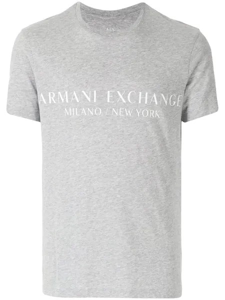 Armani Exchange футболка с логотипом