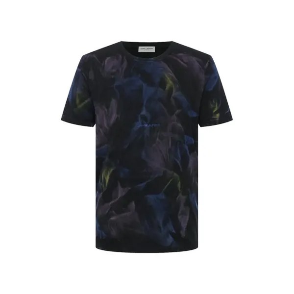 Хлопковая футболка Saint Laurent