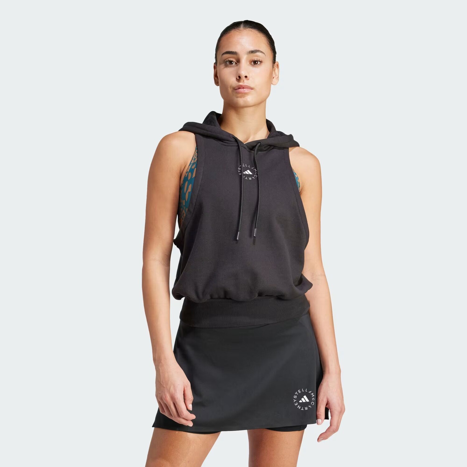 Худи без рукавов by Stella McCartney Sportswear Adidas, цвет Black