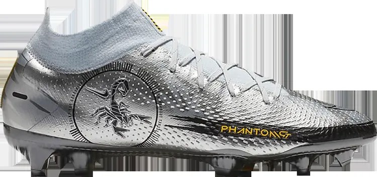 Бутсы Nike Phantom Scorpion Elite Dynamic Fit FG 'Secret Tournament Pack', серебряный