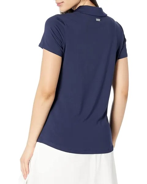 Поло Under Armour Playoff Polo, цвет Midnight Navy/Jet Gray/Metallic Silver